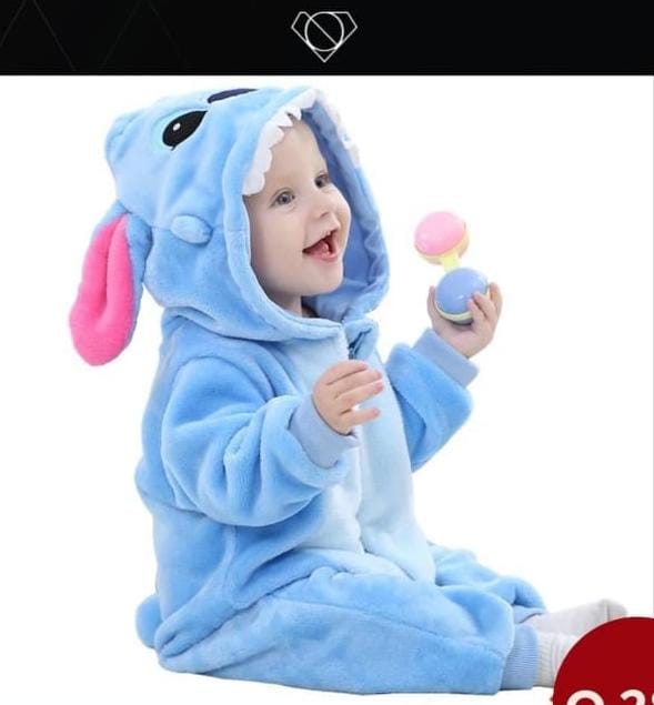 Aisha Store pty on Instagram: Pijama de Stitch bebé 🥰🫶🏻💙 1 disponible  Talla 18 a 24 meses 65$